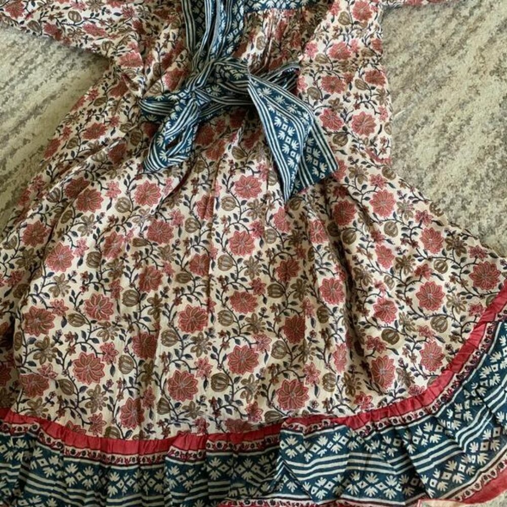 NWOT ANTHROPOLOGIE CLEOBELLA Rodriga Tasseled Mini Dress M - Picture 15 of 15